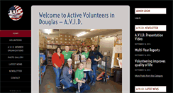 Desktop Screenshot of douglasvolunteers.org